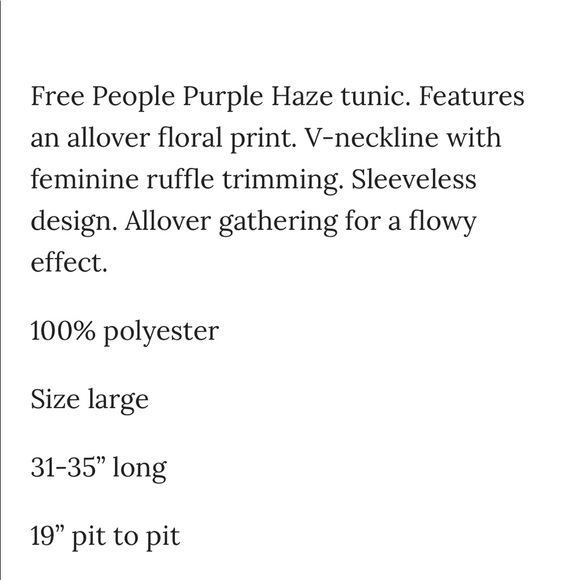 Free people Haze printed sleeveless swing tunic - Picture 6 of 7